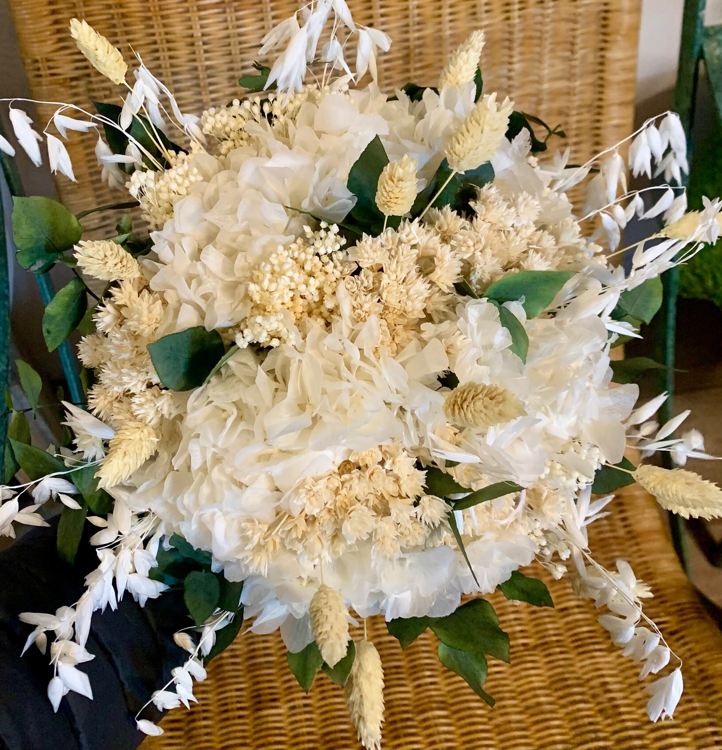 Bouquet fleurs séchées Éternité
