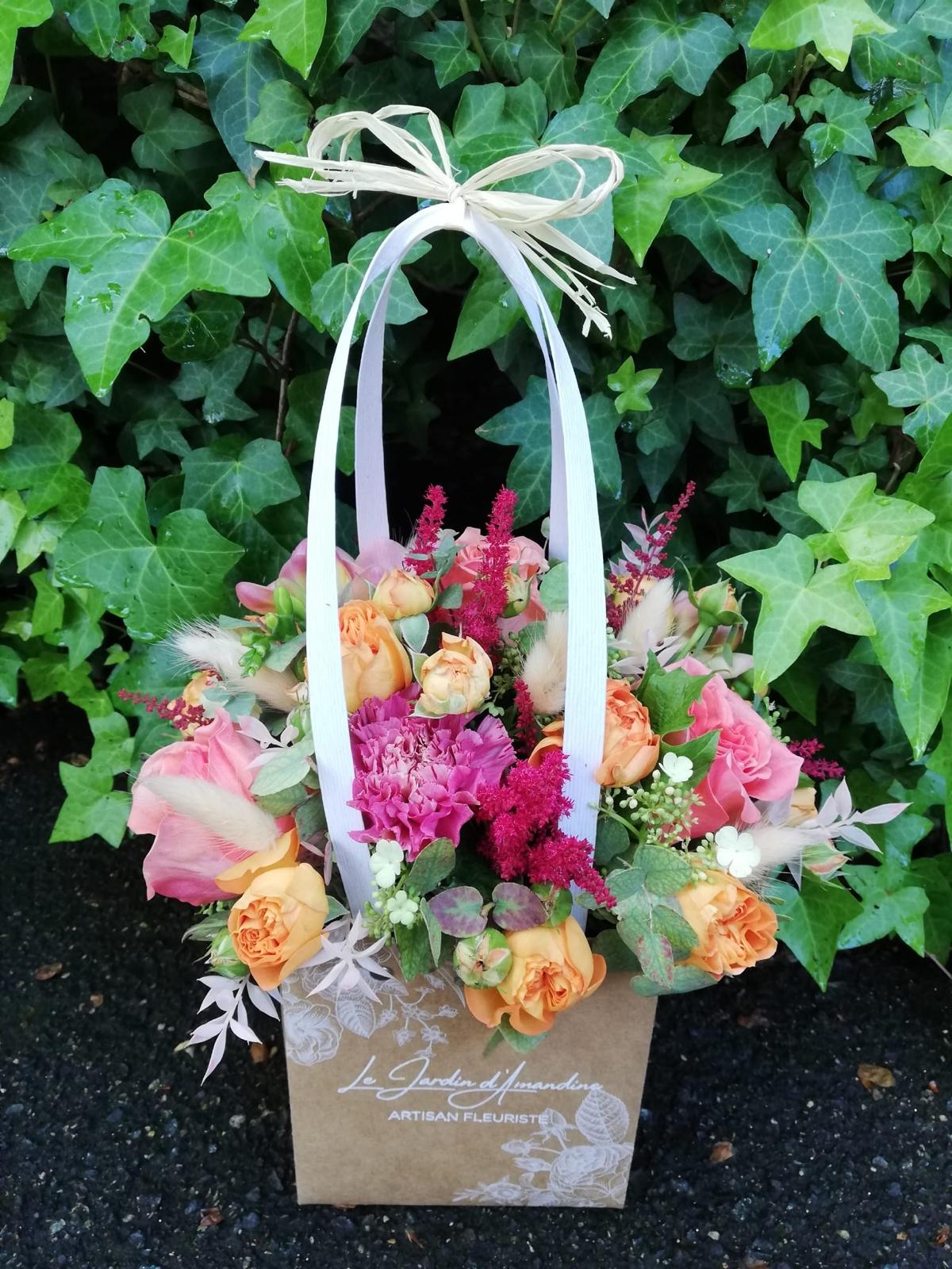 Sac fleuri
