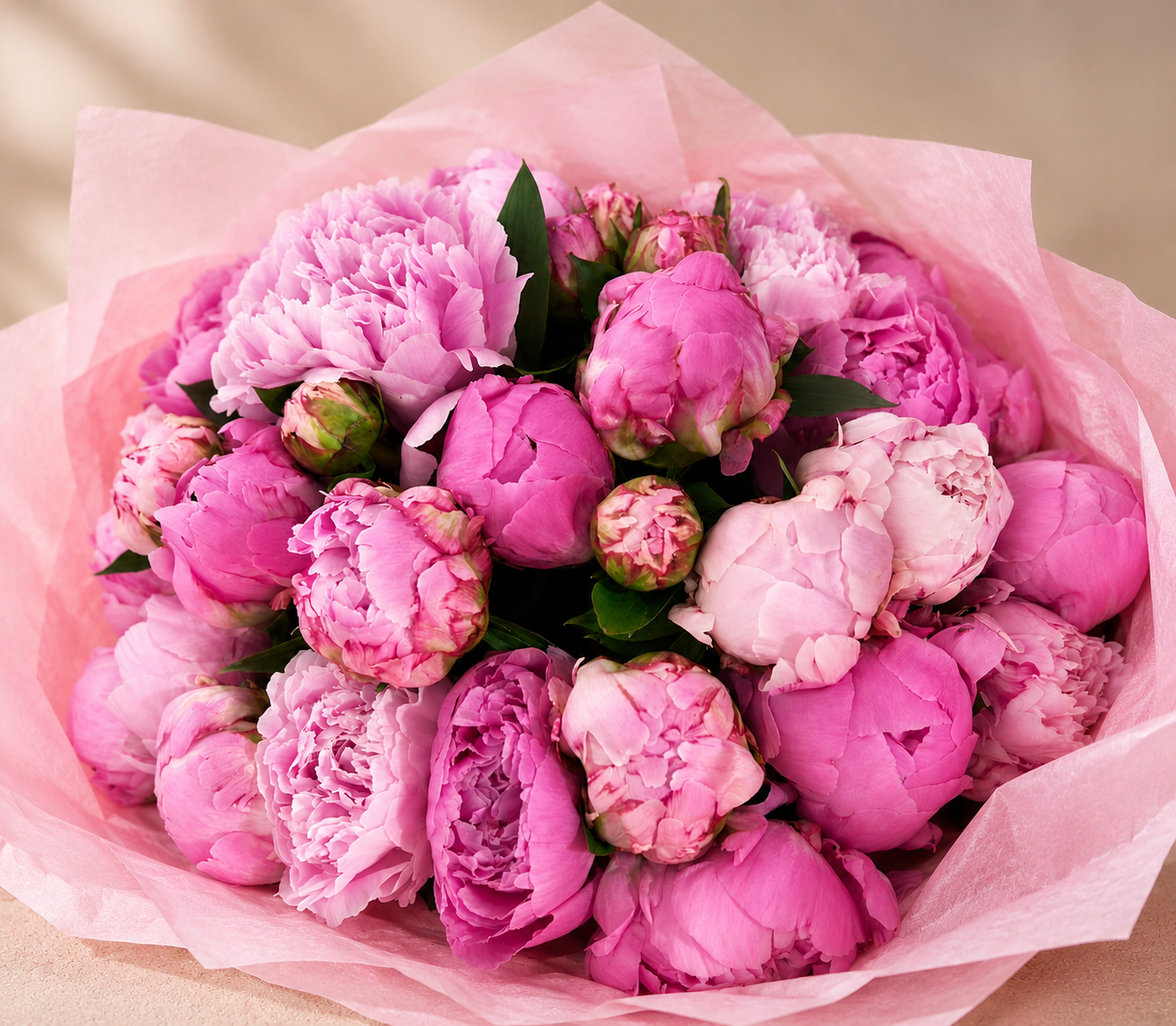 Bouquet de Pivoines - Maman d'Amour