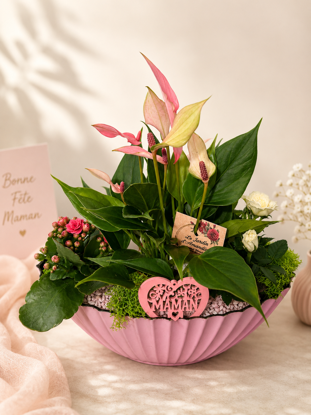 Bâteau de plantes