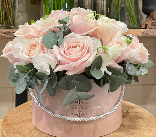 Boîte fleuri Délicatesse (taille XL)