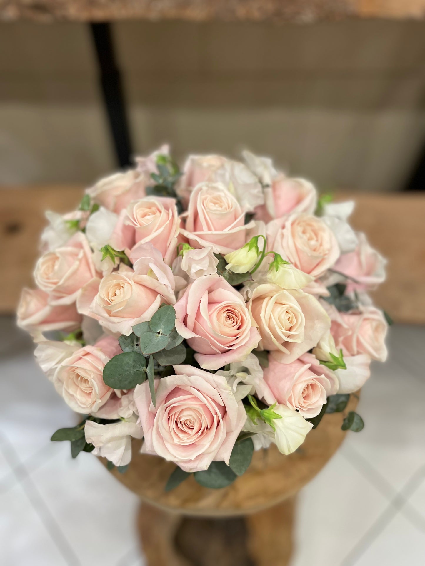 Boîte fleuri Délicatesse (taille XL)