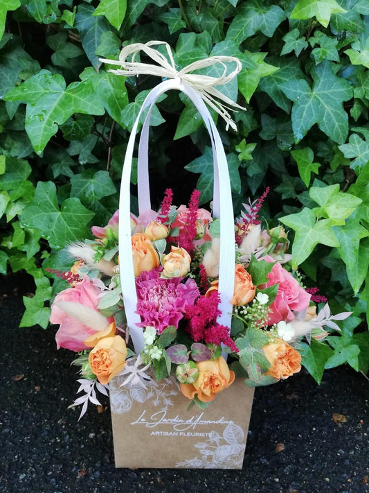 Sac fleuri
