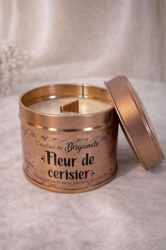 Bougie (grande) fleur de cerisier