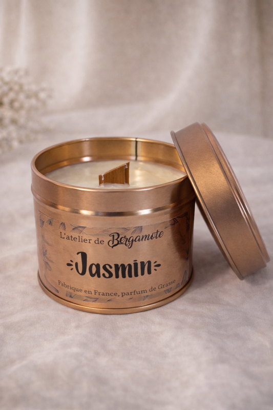 Bougie (grande) jasmin