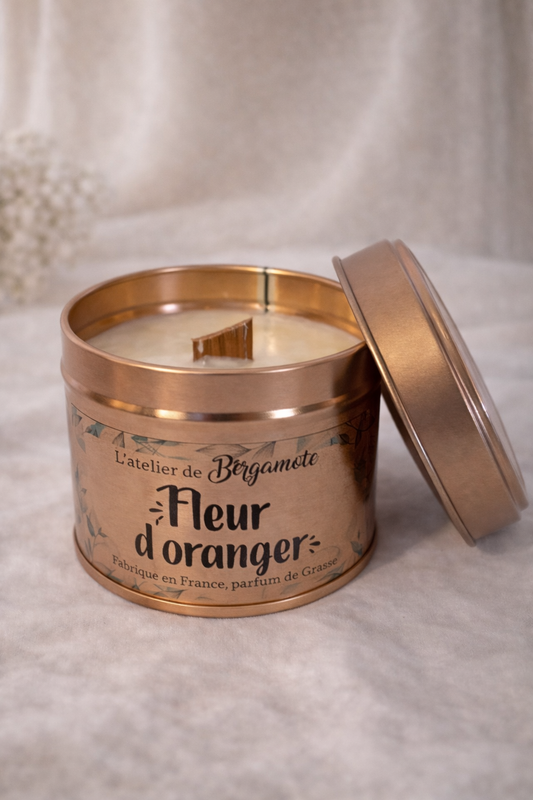 Bougie (grande) fleur d'oranger