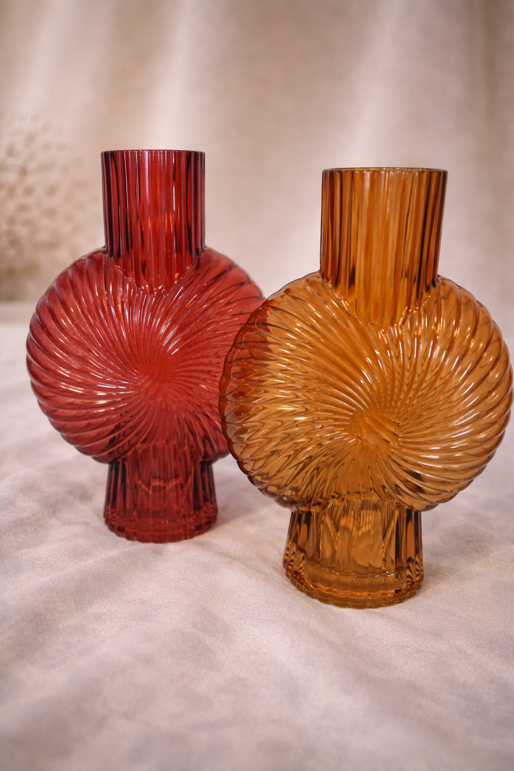 Grand vase escargot